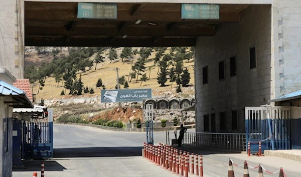 The Bab Al-Hawa crossing located at the Syrian-Turkish borders, Idlib, Syria, 10 June 2021. (Reuters)