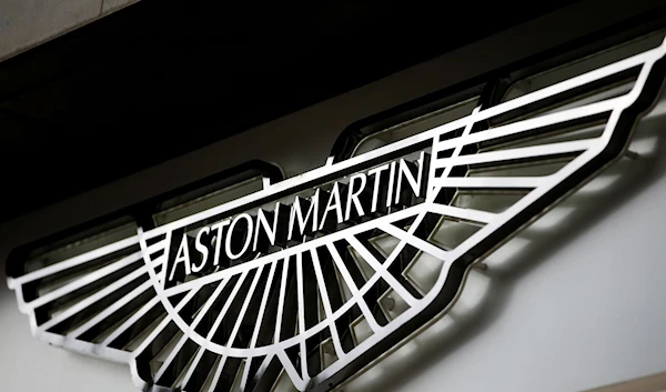 An Aston Martin logo is seen at a dealership in central London, Britain August 29, 2018. (Reuters)