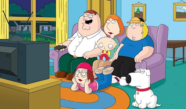 A photo from an episode of 'Family Guy' (AP)