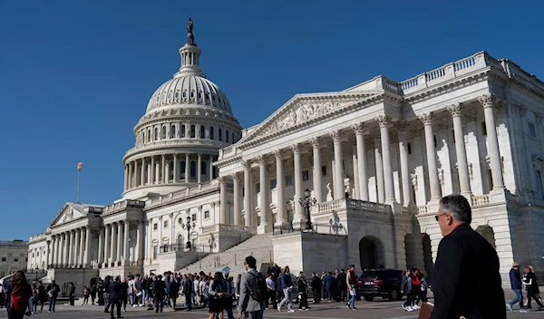 The Capitol is seen in Washington, Tuesday, April 18, 2023, as the Senate and House work on a solution to the nation's debt limit (AP Photo/J. Scott Applewhite)