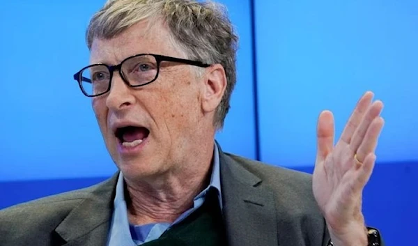 Bill Gates, Co-Chair of Bill & Melinda Gates Foundation, gestures as he speaks during the World Economic Forum (WEF) annual meeting in Davos, Switzerland January 25, 2018. (Reuters)