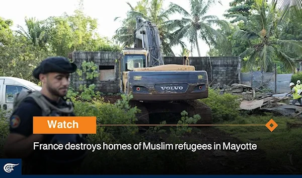 France destroys homes of Muslim refugees in Mayotte