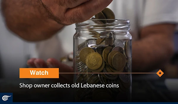 Shop owner collects old Lebanese coins