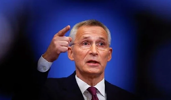 NATO Secretary General Jens Stoltenberg speaks during a news conference on the eve of a NATO summit in Brussels, Belgium March 23, 2022. (Reuters)