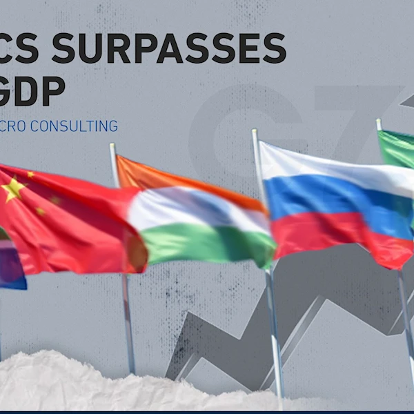 BRICS surpasses G7 GDP