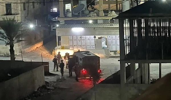 Israeli Occupation Forces raid Aqabat Jaber on Thursday, May 25, 2023. (Social Media)