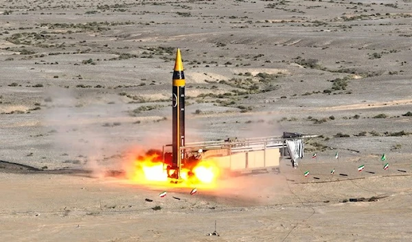 Iran unveils new ballistic missile