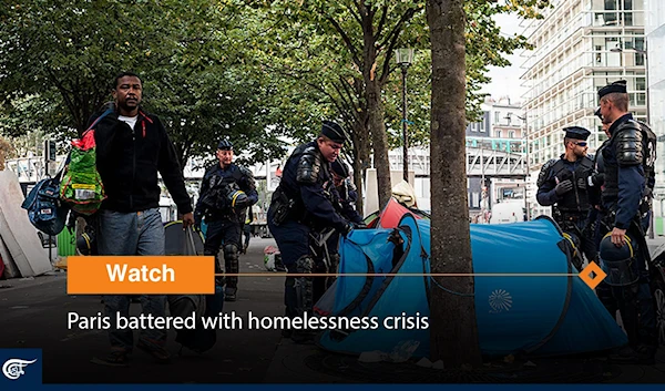 Paris battered with homelessness crisis