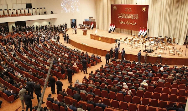 General view of Iraq's parliament. (AFP)