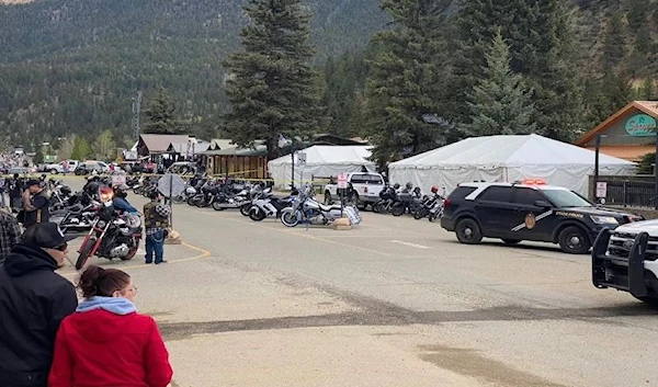 A shooting at New Mexico biker rally (Facebook)