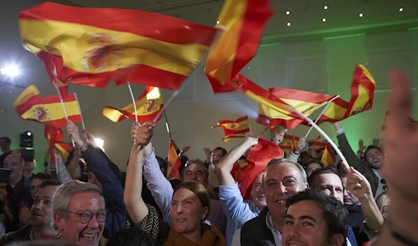 supporters of Spain's far-right Vox party Dec. 2, 2018 (AP)