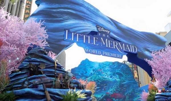 A general view of the premiere of the film "The Little Mermaid" in California, on May 8, 2023. (Reuters)