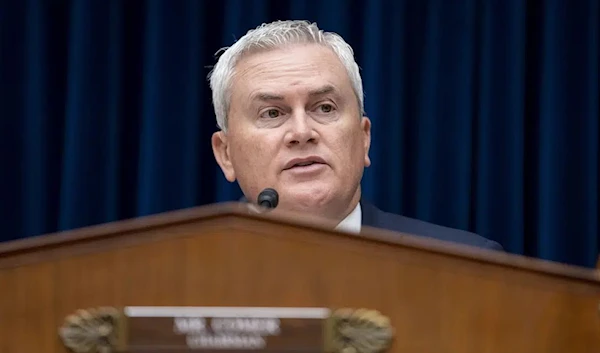 Chairman Rep. James Comer, R-Ky., speaks during a hearing of the House Oversight and Accountability Committee concerning the U.S. withdrawal from Afghanistan, on Capitol Hill, Wednesday, April 19, 2023, in Washington. (AP)