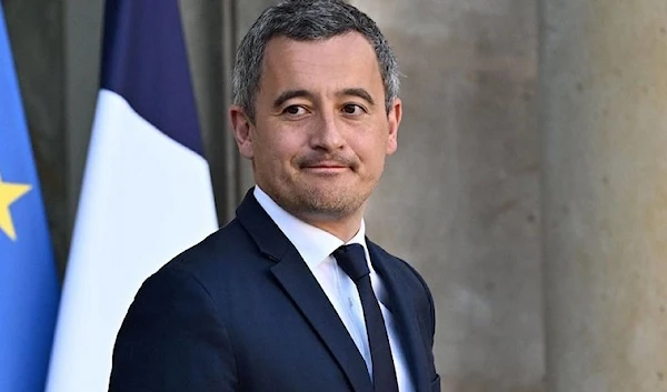 France's Interior Minister Gerald Darmanin at the Elysée in 2022. (AFP)