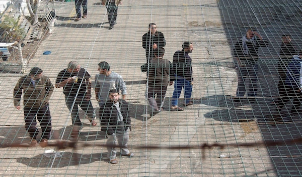 Palestinian poisoners in Megiddo prison (getty)