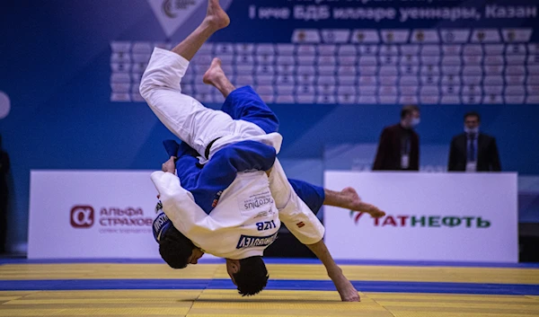 Image taken during a judo match in the 2021 CIS Games (CIS Games)