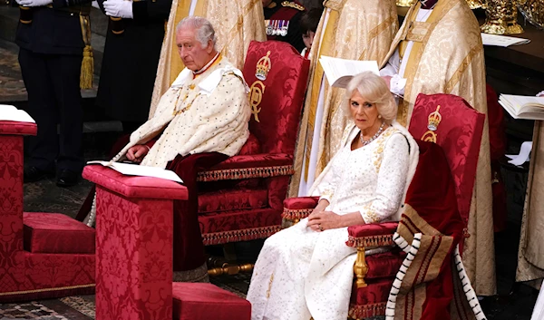 King Charles III, Camilla King Charles III and Queen Camilla during their coronation ceremony in Westminster Abbey, LondonSaturday May 6, 2023 (Reuters)King and Queen in first in 70 years