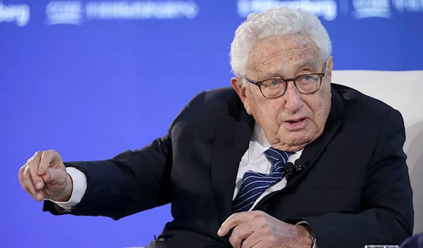 Former US secretary of state Henry Kissinger at a conference last year in Beijing, China in 2022 (Reuters)