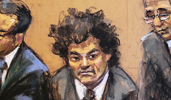 Defense attorney Mark Cohen, pleads "not guilty" for his client Sam Bankman-Fried, founder and former CEO of crypto currency exchange FTX, at his plea hearing in Manhattan federal court in New York City, U.S., January 3, 2023 in this courtroom sketch.