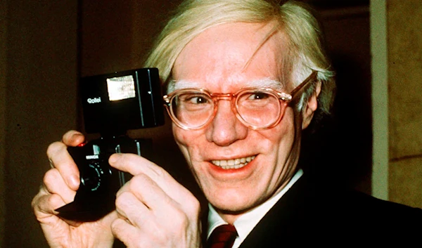 Pop artist Andy Warhol in New York, the United States, 1976 (AP)