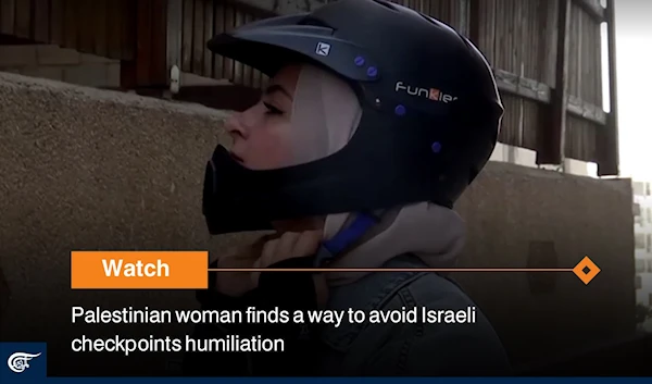 Palestinian woman finds a way to avoid humiliation at Israeli checkpoints