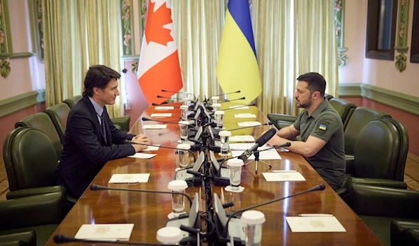 Bilateral meeting between Zelensky and Trudeau. (Photo: Ukrainian President's Office)