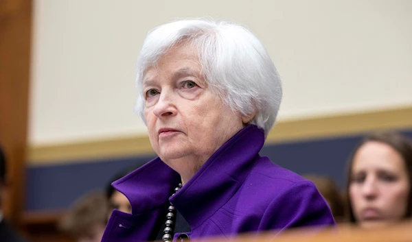 Treasury Secretary Janet Yellen testifies before the House Financial Services Committee during a hearing regarding the state of the international financial system at the Capitol in Washington, Tuesday, June 13, 2023. (AP)