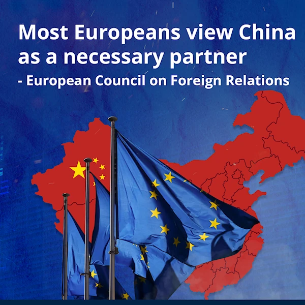 Most Europeans view China as a necessary partner