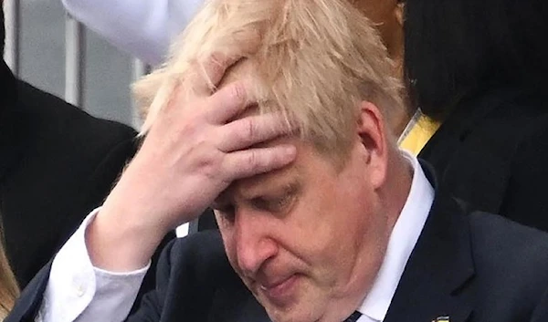 Britain s former prime minister Boris Johnson angrily quit as a member of parliament on Friday 9 June, 2023. (AFP)