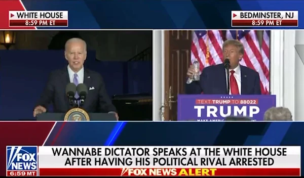 Fox fires producer for on-air banner calling Biden 'Wannabe dictator'