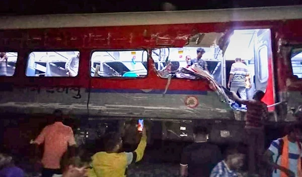 Train collision in India leaves at least 50 dead