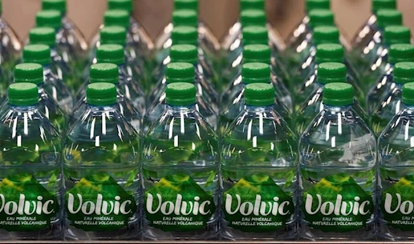 Volvic water bottle (AFP)