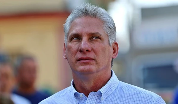 Miguel Diaz Canel in Santa Clara Cuba, March 2018 (AFP)