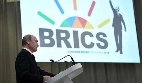 Russia's President Vladimir Putin speaks during a news conference following the BRICS summit in Johannesburg, South Africa July 27, 2018. (Sputnik)