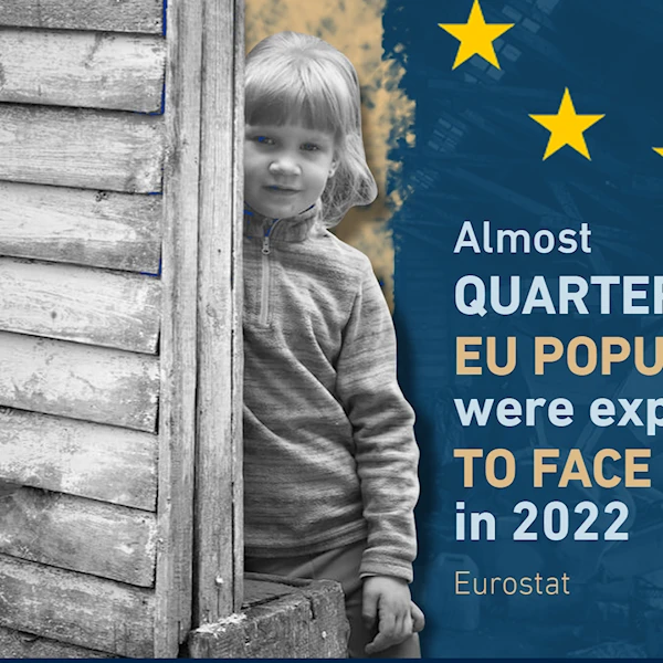 Almost quarter of EU population were expected to face poverty in 2022