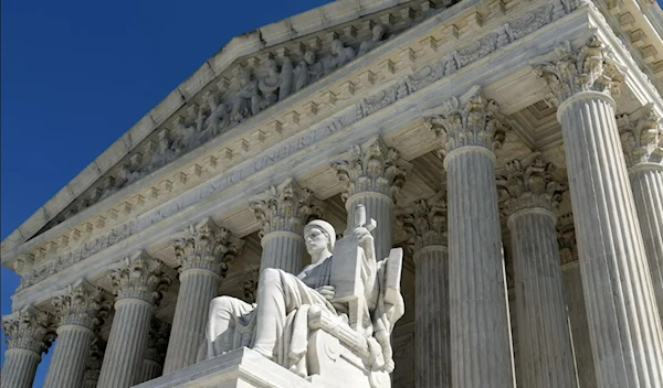 The US supreme court is seen, March 18, 2022 in Washington. (AP)