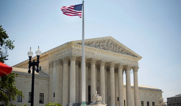 The Supreme Court building in Washington, Monday, June 30, 2014, following various court decisions. (AP)