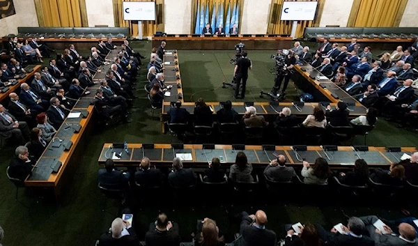 The Syrian Constitutional Committee meeting in Geneva on 30 October, 2019. (UN)