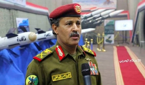 Minister of Defense in the Sanaa government, Major General Muhammad Nasser al-Atifi. October 2,