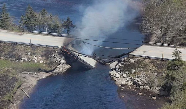 The extent of damage after Quebec was hit hard by wildfires. (AP)