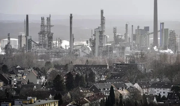 Germany's second largest refinery of BP in Gelsenkirchen, western Germany, on Jan. 30, 2023. (AP)