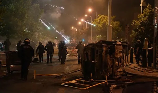 Security forces arrested 150 people after protests against the police in Nanterre. (AFP)