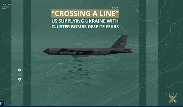 “Crossing a line”: US supplying Ukraine with cluster bombs despite fears