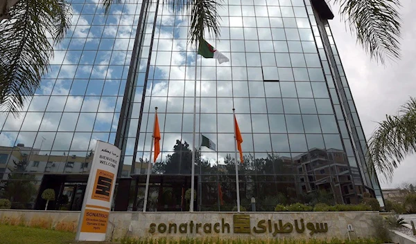 Algeria's state-owned energy giant Sonatrach in the capital Algiers on 8 February 2015 (AFP)