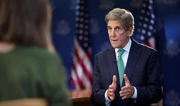 John Kerry during an interview with AP in October 2021 (AP)