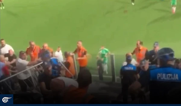 Israeli fans disrupt game following pro-Palestine chants