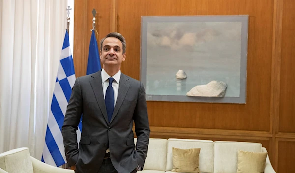 Greek Prime Minister Kyriakos Mitsotakis in Athens, Greece on July 23, 2020 (AP)