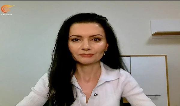 Bulgarian journalist Dilyana Gaytandzhieva talks to Al Mayadeen, July 16, 2023