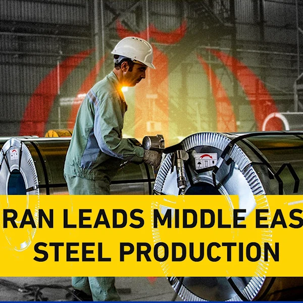 Iran leads Middle East steel production