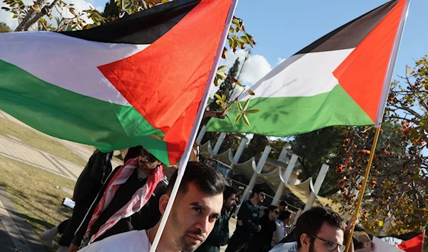 Israeli Knesset to pass law banning the Palestinian flag from university campuses.